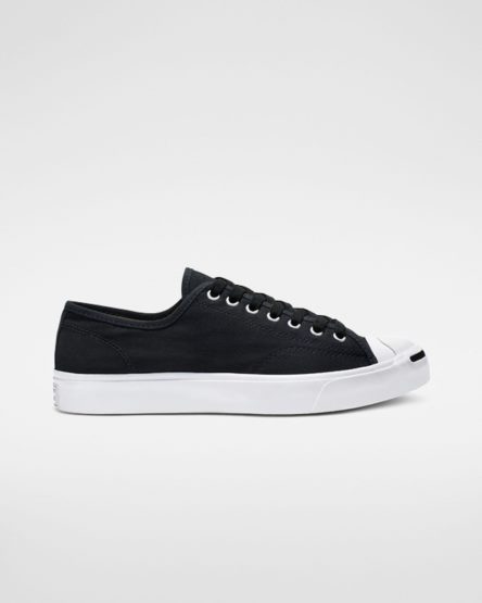 Dámské Boty Nízké Converse Jack Purcell Platene Černé Bílé Černé | CZ IGRU96